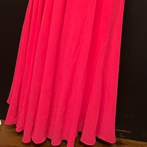 Cache Fuchsia Sweetheart High-Low Formal Dress SIZE 10 - Picture 12 of 13